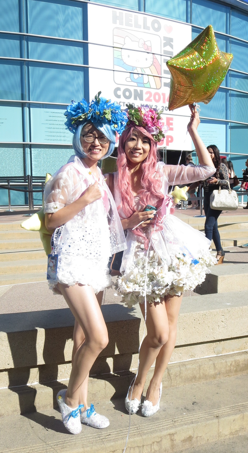 Vivian and Camille as two other Sanrio characters, Kiki and Lala, aka the Little Twin Stars/Gillian G. Gaar
